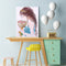Special-shaped Diamond Painting Flower Girl DIY Mosaic Kit for Bead Art