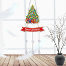 DIY Crystal Prism Teardrop Pendant Diamond Painting Kit Wind Chime (PFL09) Newly