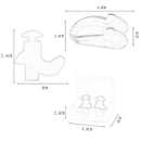 Swimming Earplugs Nose Clip Soft Silicone Ear Plug Waterproof Surf Swim Suppl