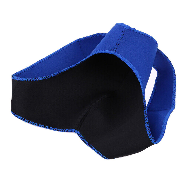 Blue Shoulder Support Protector Men Women Adjustable Gym