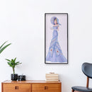 Part Special Shaped Drill Diamond Painting Lady 5D DIY Rhinestone Drawing Dec