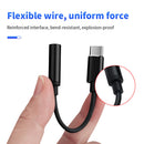 For DJI Action 2 Microphone Audio Adapter Cable Camera Type-C to 3.5mm Wire