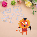 One Set DIY Zoo Metal Cutting Dies Scrapbook Emboss Stencils(MS255)