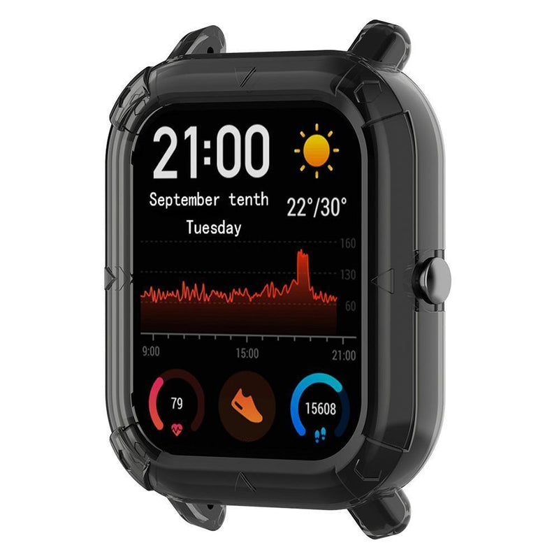 Soft TPU Half Protectors Shell Case Frame Replacement for Amazfit GTS Smartwatch
