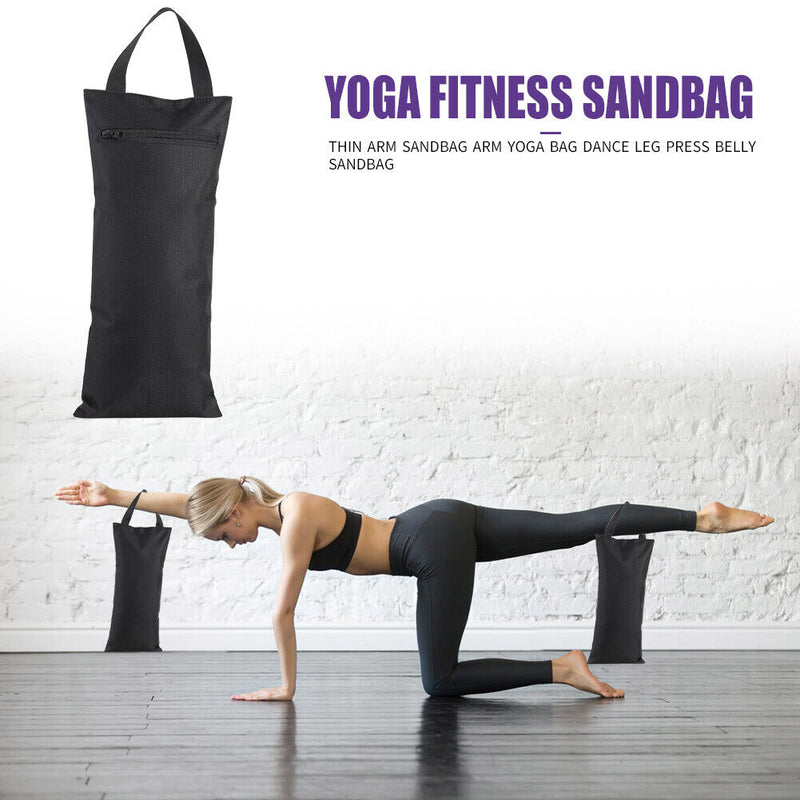 Fitness Yoga Sandbag Weighted Exercise Body Building Sand Bag with Inner Pouch
