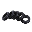 180pcs Rubber Grommet 8 Popular Sizes Grommet Gasket for Protects Wire