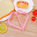 Lunch DIY Sandwiches Cutter Mould Food Cutting Die Bread Biscuits Mold(Love