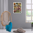 Diamond Painting Stream House Full Round Drill Picture of Rhinestone DIY Draw