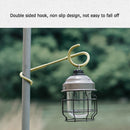 #A Portable Lamp Holder Hook Camping Picnic Equipment Anti Slip Lamp Hanger Doub