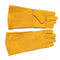 Thick Cowhide Kitchen BBQ Gloves Heat Resistant Barbecue Stove Welding Gloves
