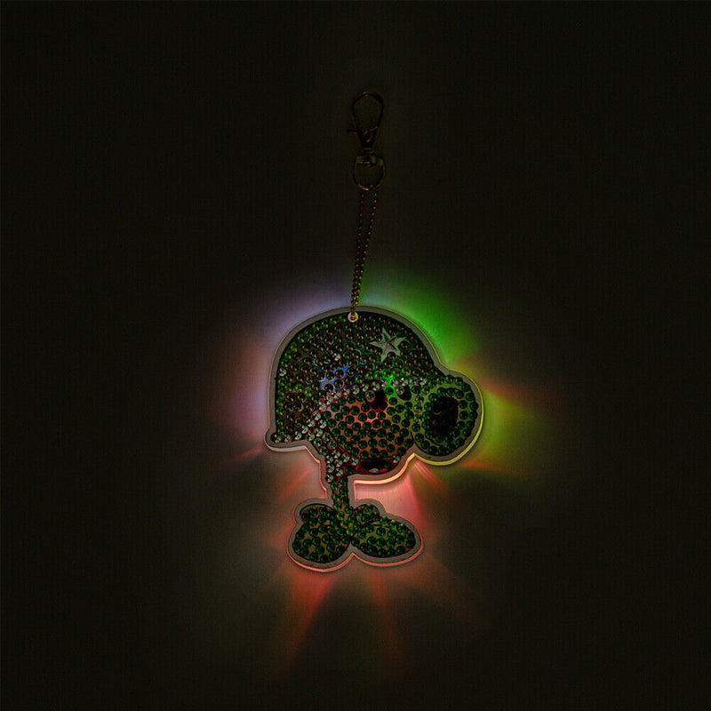 Diamond Painting Keychain DIY Pat Luminous Full Special-shaped Drill Key Ri