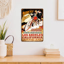 Weatherproof Retro Chic Motorcycle Sign Iron Painting Wall Drawing (4) Newly