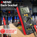 ANENG SZ08 DC AC Voltage Current Diode NCV Tester 2000 Counts Digital Multime