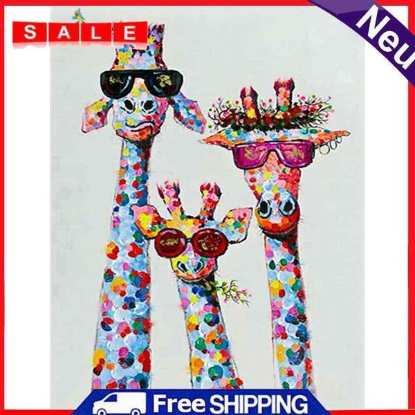 DIY Diamond Painting Kits Full Square Drill Giraffe Family Home Decoration Gift