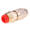 1/2Inch Adjustable Water Flow Brass Spray Misting Nozzle Sprinkler(Medium)