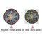 5D DIY Full Drill Diamond Painting Round Geometry Cross Stitch Embroidery Newly