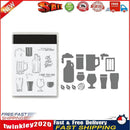 Metal Cutting Dies Silicone Seal Stencils DIY Scrapbooking Album Stamp (A) Newly