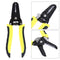 Portable Wire Stripper Pliers Crimper Cable Stripping Crimping Cutter Newly