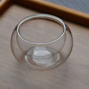 Wall Heat Resistant Espresso Coffee Cups Tea Cups Mini Glass Cup Kungfu Teacup