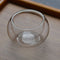 Wall Heat Resistant Espresso Coffee Cups Tea Cups Mini Glass Cup Kungfu Teacup