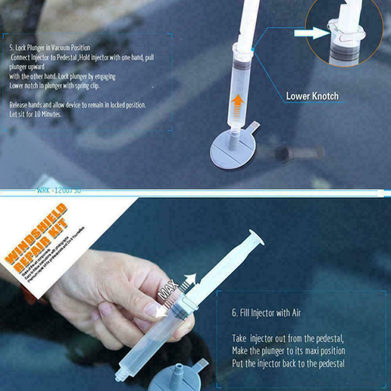 Car Glass Repair Tool Windshield Repair Kit Wind Glass Crack For Chip Y4L6 B5L5