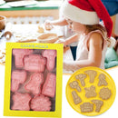 8Pcs Repair Tools Shape Cookie Stamp Cutter Sets Toolbox Biscuit Embossers O2T0