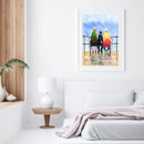 Old Ladies 40x50cm Oil Paint By Numbers Picture DIY Painting SXD216010
