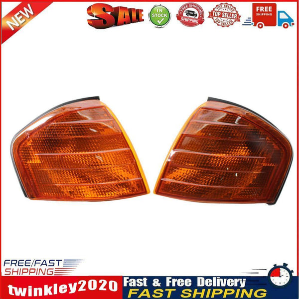 1 Pair Car Front Turn Signal Light for Mercedes Benz Class C Replace Lamp Newly