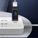 KWS-V30 6 in 1 USB Tester 4-30V Digital Voltmeter Power Timing Capacity Det