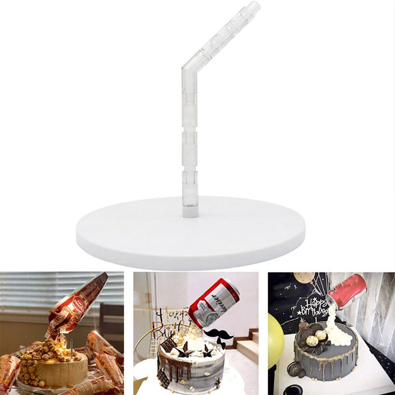 Plastic Anti-gravity Cake Stand Pouring Kit Cake Support Rack DIY Decor