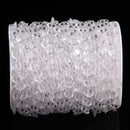 33FT Garland Diamond Acrylic Crystal Bead Curtain Wedding DIY Party Decor