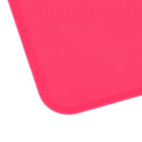 Plastic Non Slip Anti Bacterium Cutting Board Food Chopping Block(Red)