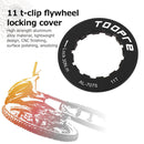 #A TOOPRE Bike Freewheel Locking Cover 11T Cassette Fixing Bolt Screws Accessori