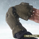 3pcs Autumn Winter Warm Fleece Hat Scarf Men Women Outdoor Beanies Gloves C