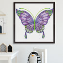 5D DIY Special Shaped Diamond Painting Butterfly Embroidery Craft Kits Wall Art