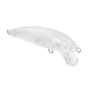 5.5cm 3.5g Plastic Transparent Blank Fishing Lure Hard Bait without Hook Wobbler