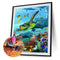 Sea Turtle DIY Diamond Painting Kits Full Round Drill Home Wall Decor (V2407)