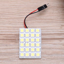 T10 5050 24SMD LED Panel Car Interior White Light Festoon Dome Lamp Blub Newly