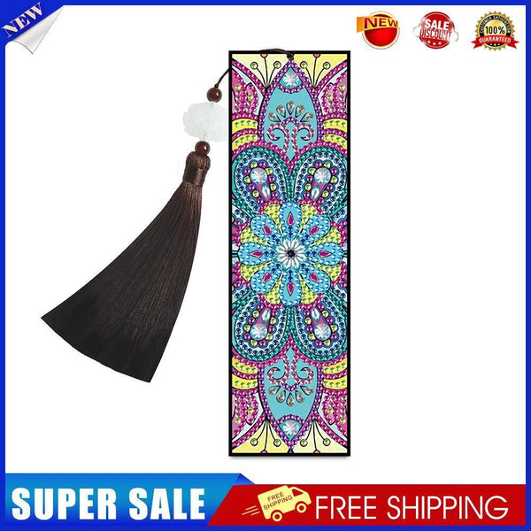 5D DIY Diamond Painting Bookmark Mandala Mosaic Tassel Book Crafts (FQY013)