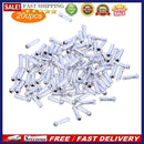 200pcs Aluminium Bicycle Shift Brake Cable Cap MTB Road Bike Wire Tube End