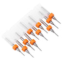 10pcs Circuit Board PCB Drill Bits Tungsten Steel Twist Drill Bits (0.8mm) Newly