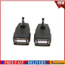 Vehicle Mini USB Male to Female T Type Adapter Mini USB 5Pin Audio Adapter