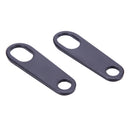 Motorcycle Turn Signal Indicator Light Lamp Holder Shock Brackets (Black)