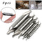 5PCS Combined Center Drill Bit Set HSS Countersink