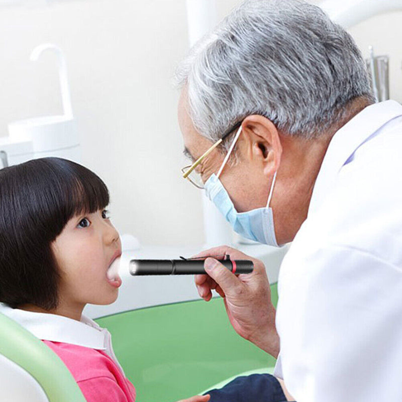 Mini Penlight XPE 150LM Torch Lamp Aluminum Clip Pocket Outdoor LED Flashligh