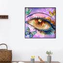 DIY Diamond Painting Full Round Drill Butterfly Eye Picture of Rhinestone