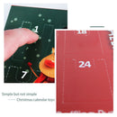 Metal Wire Puzzle Toys Advent Calendar Christmas Countdown Calendar Gift Box Set