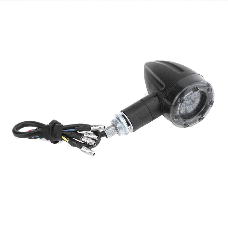 2Pcs Motorcycle Turn Signal Light Brake Stop Lights 12V 13LED Amber Newly