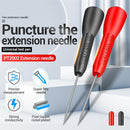 2X Multimeter Testing Lead Extention Back Probes Sharp Needle Micro Pin~