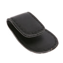 Pool Billiards Snooker Leather Magnetic Belt Clip Chalk Holder (Black